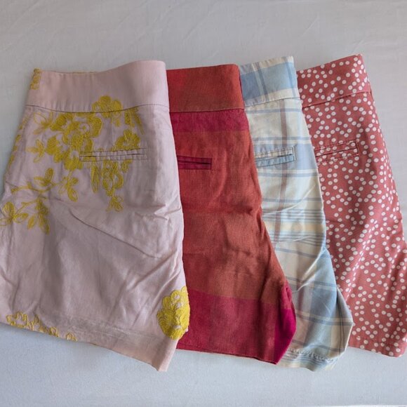 J.Crew Shorts Bundle4 PairsSize 6